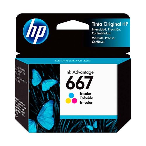 Cartucho De Tinta Hp 667 Tricolor