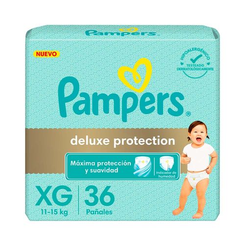Pañales Deluxe Extra Extra Grande 36 X 1 Un Pampers