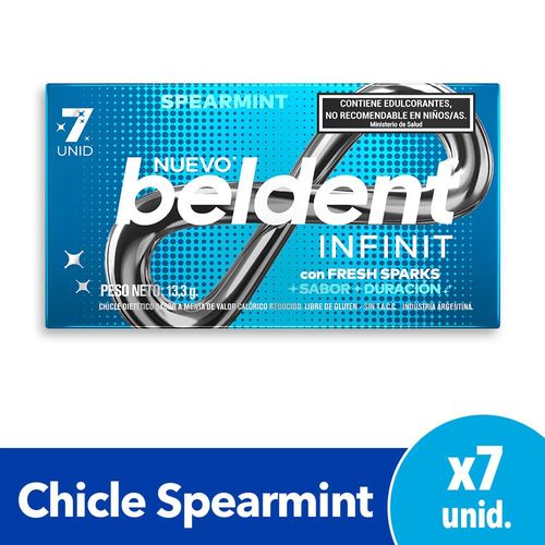 Chicles Beldent Infinit Mentol 13,3 Gr