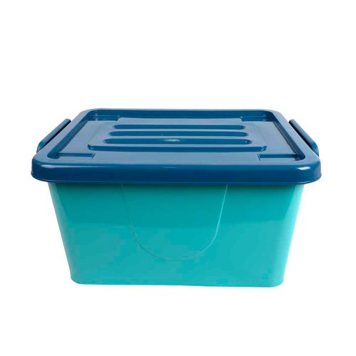 Caja Organizadora 13l Color Solido Bicolor Krea