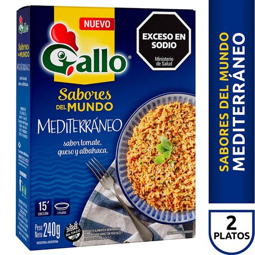 Arroz Mediterraneo Gallo 240 Gr