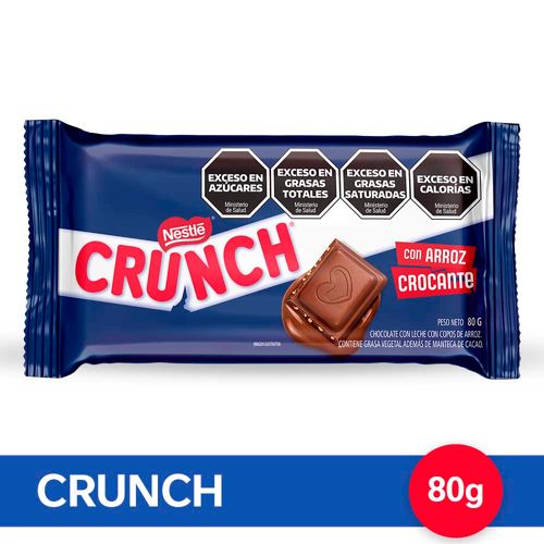 Chocolate Crujiente Crunch® 80 Gr