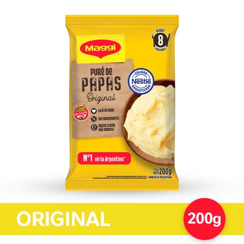 Puré De Papas Original X 200gr