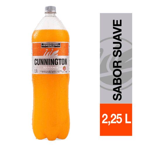 Gaseosa Cunnington Naranja Suave 2.25lt