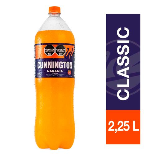 Gaseosa Cunnington Naranja 2.25lt