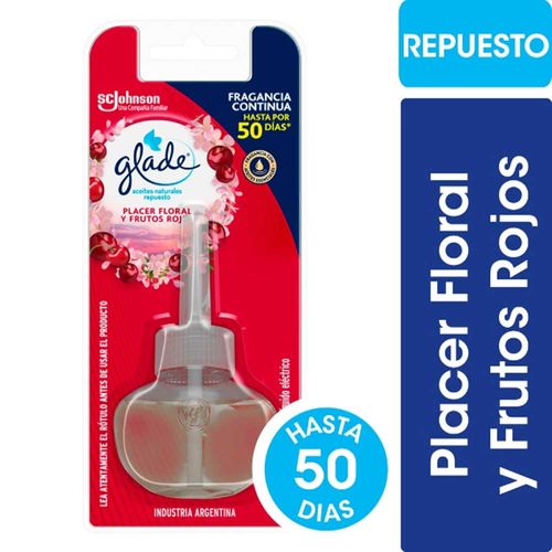 Aceite Placer Floral Y Frutos Rojos Rep 21 Ml Glade