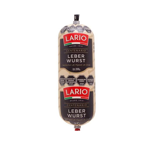 Leberwurst Lario X 200 Gr - Caja