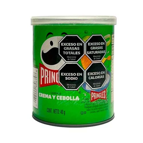 Papa Frita Pringles Crema Y Cebolla X39g