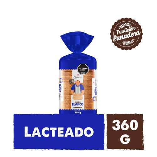 Pan Lacteado Chico 360 Gr Cuisine & Co