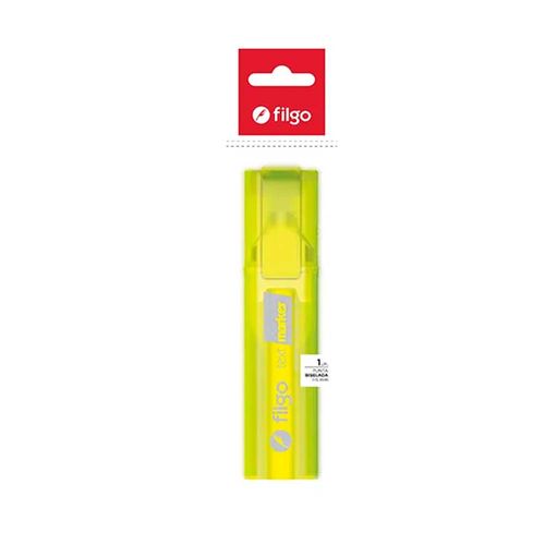 Resaltador Flow Pack 1 Amarillo Filgo