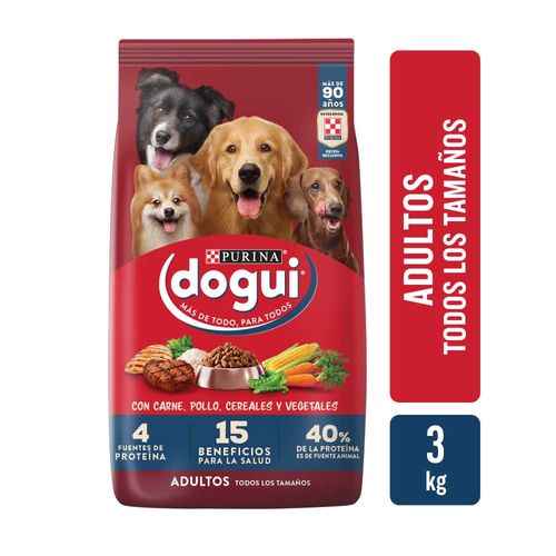 Alimento Dogui Adultos 3 Kg