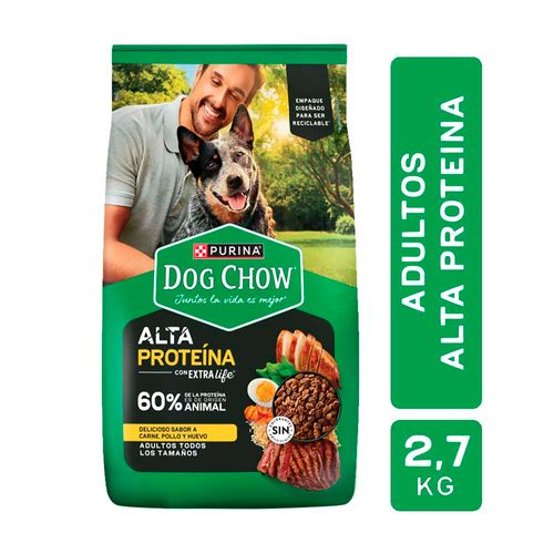 Alimento Dog Chow Alta Proteína 2,7 Kg