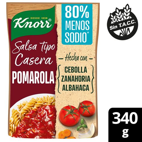 Salsa Pomarola Balance 340 Gr Knorr