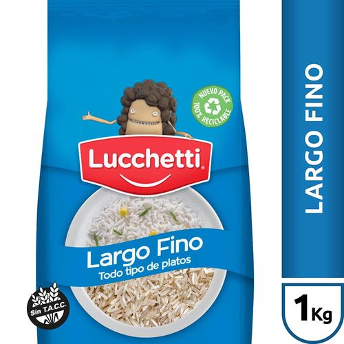 Arroz Largo Fino Luchetti 1 Kg