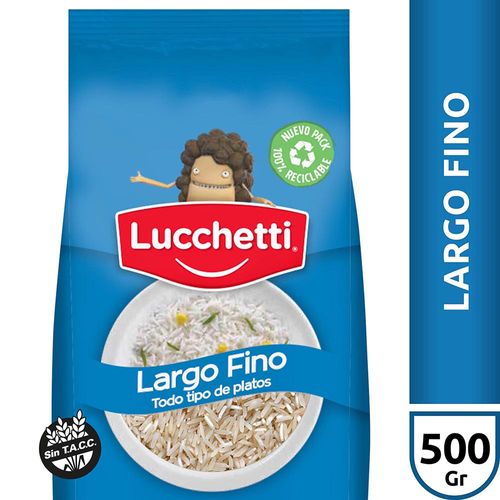 Arroz Luchetti Largo Fino X500g