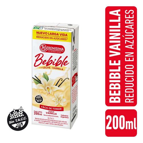 Bebida Lactea Uat Vain La Serenisima 200ml