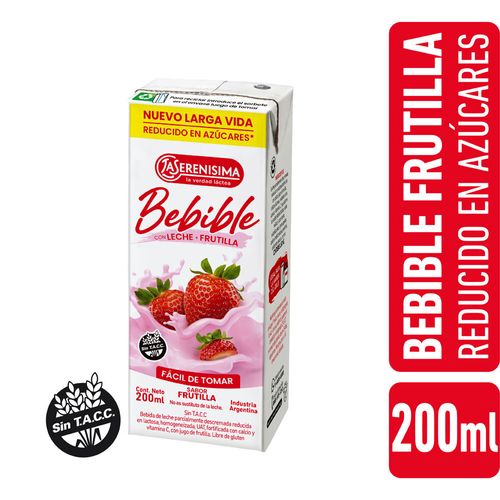 Bebida Lactea Uat Frut La Serenisima 200ml