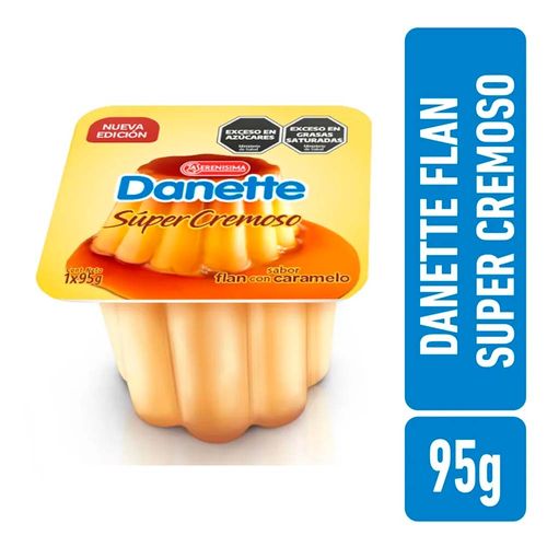 Flan Con Caramelo Danette 95 Gr