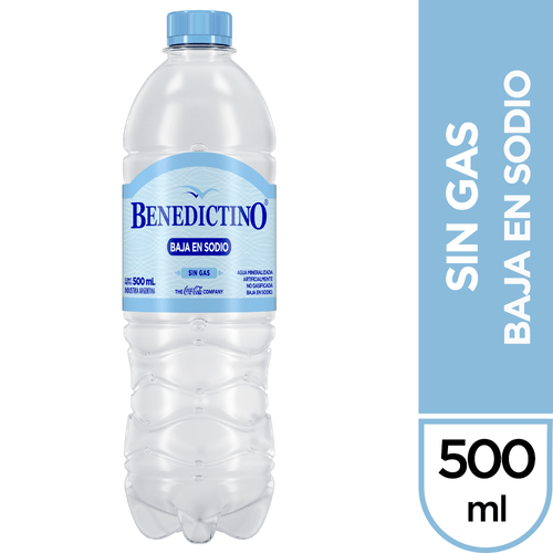 Agua Benedictino Sin Gas 500cc