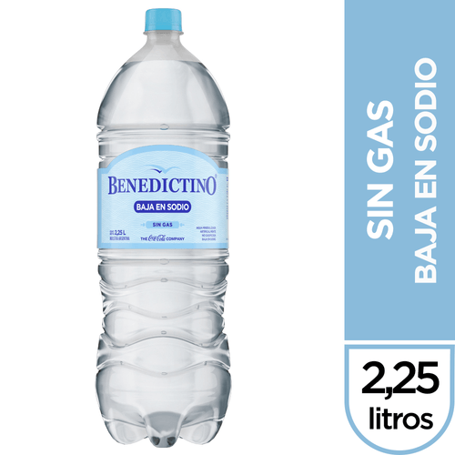 Agua Benedictino Sin Gas 2.25lt