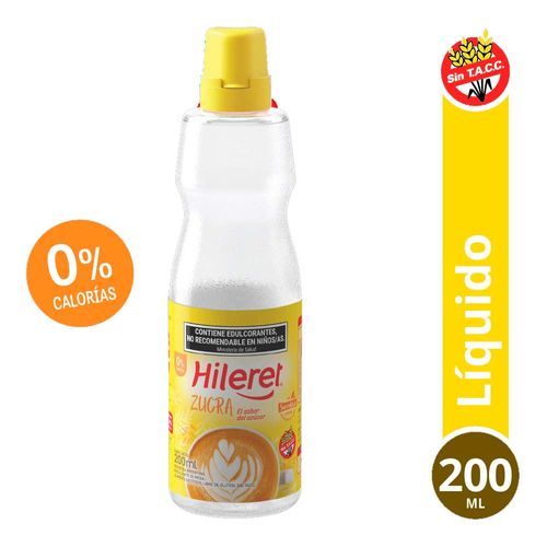 Endulzante Zucra Hileret 200 Ml