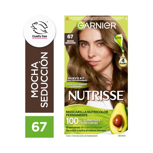 Kit De Coloracion Nutrisse Tono 67 - Mocha Seduccion