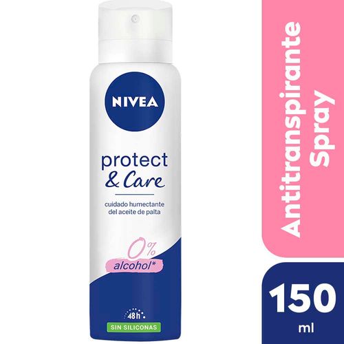 Desodorante Femenino Nivea Protect&care Sin Siliconas 150 Ml