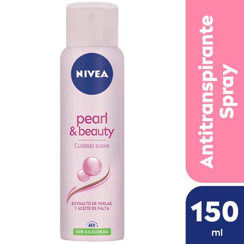 Desodorante Femenino Nivea Pearl&beauty Sin Siliconas 150 Ml