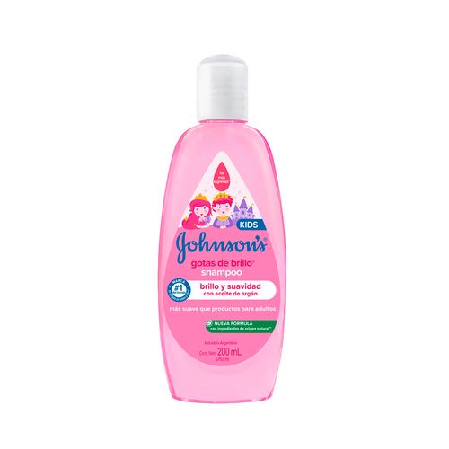 Shampoo Johnson Baby Gotas De Brilol 200 Ml