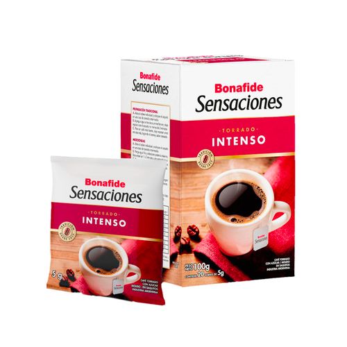 Cafe En Saquitos Bonafide Intenso 90g