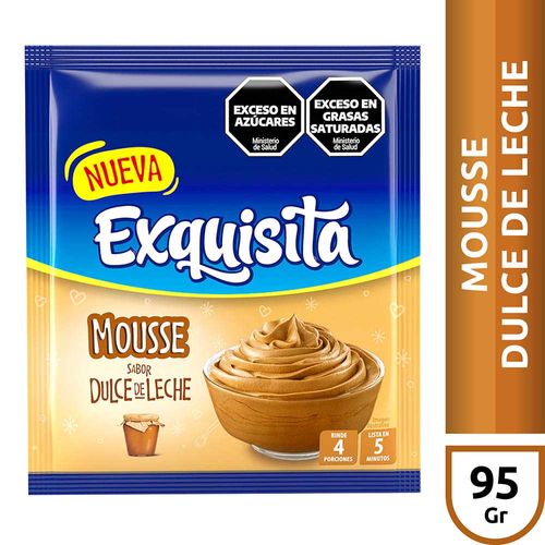 Mousse Dulce De Leche Exquisita X 95g