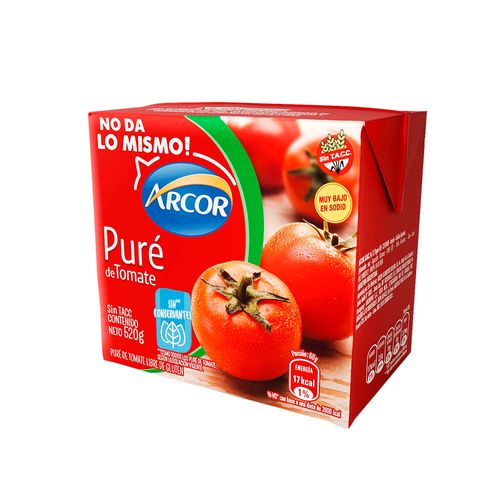 Pure De Tomate Arcor X 520 Gr