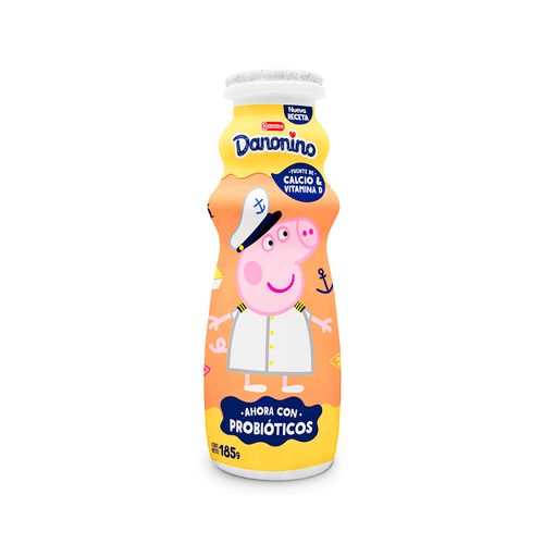 Yogur Peppa Pig Bebible Vainilla Danonino 185 Gr