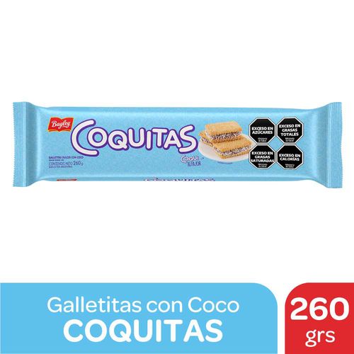 Galletitas Rellenas Coquitas 260g