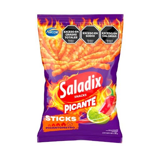 Snack Saladix Sticks Picante 80G