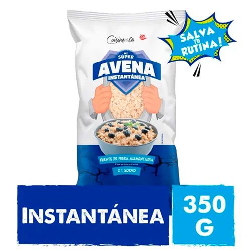 Avena Instantanea 350gr Cuisine&co