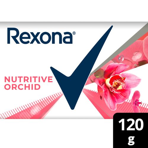 Jabon De Tocador Rexona Nutrit Orchid 120 Gr