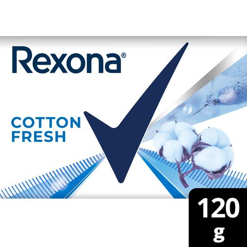 Jabon De Tocador Rexona Cotton Fresh 120 Gr