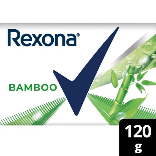 Jabon De Tocador Rexona Bamboo 120 Gr