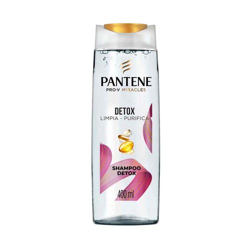Shampoo Pro-v Miracles Detox Limpia-purifica 400 Ml Pantene
