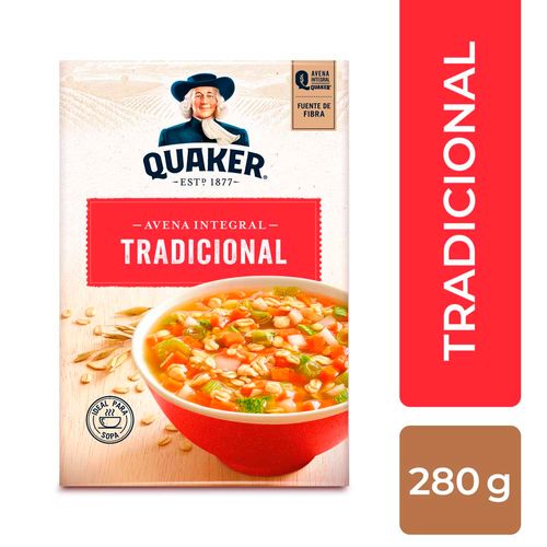 Avena Integral Tradicional Quaker X 280 Gr