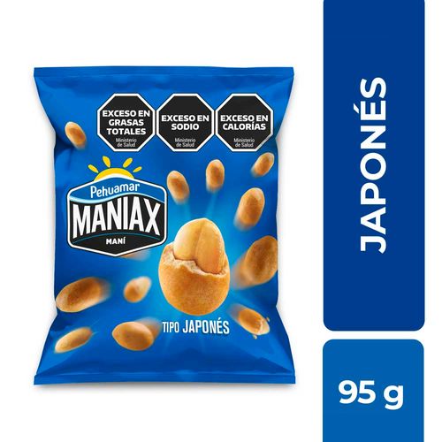 Maní Japonés Salado Maniax X 95 Gr