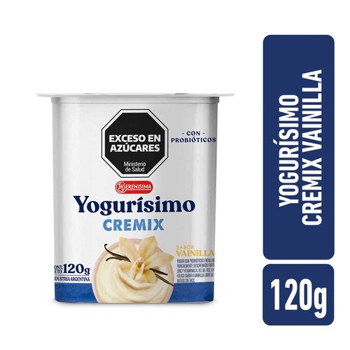 Yogur Yogurisimo Cremix Vainilla X 120g