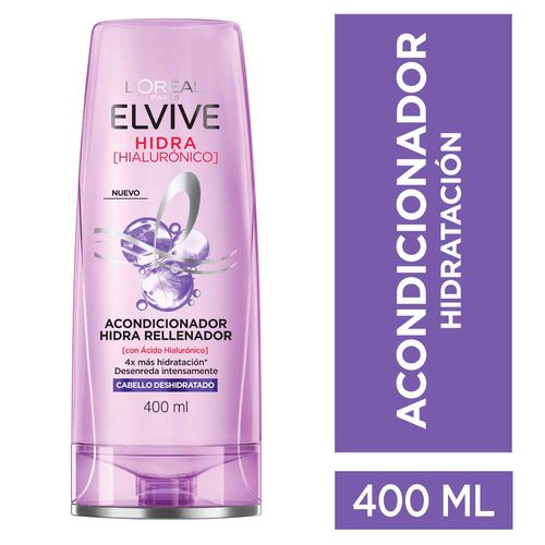 Acondicionador Elvive Lóréal Paris Hidra Hialurónico 400 Ml