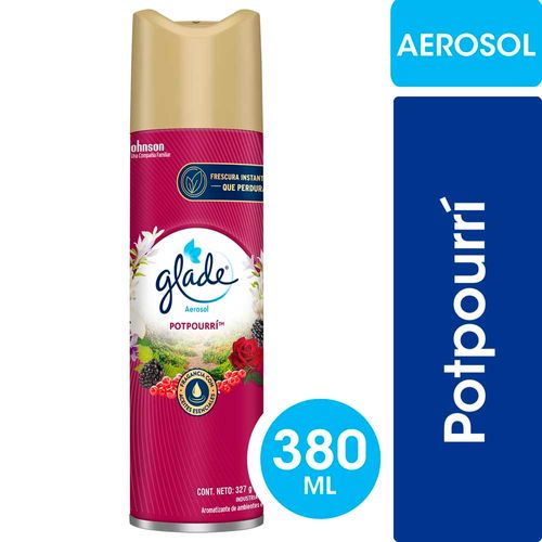 Desodorante De Ambientes Aerosol Potpourrí 380 Ml Glade