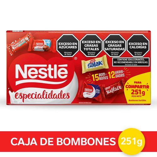 Nestlé® Bombones Especialidades Caja -251 Gr