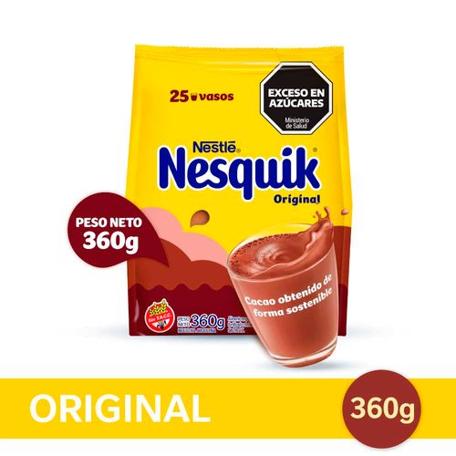 Nesquik® Original Cacao En Polvo - 360 Gr