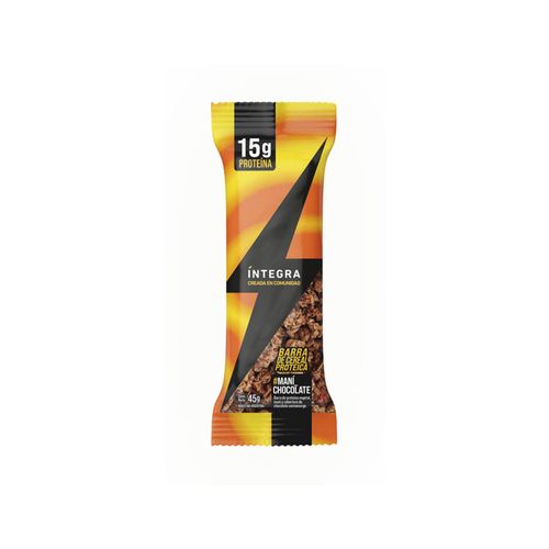 Barra Proteica Mani Chocolate 45g Integra