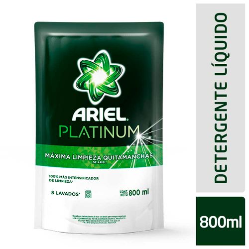 Jabon Liquido Ariel Platinum Dp 800 Ml