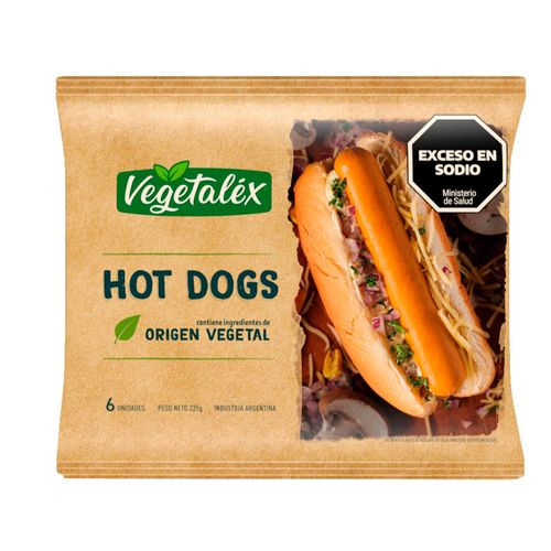 Hot Dogs Vegetalex 100vegetal 225 Gr